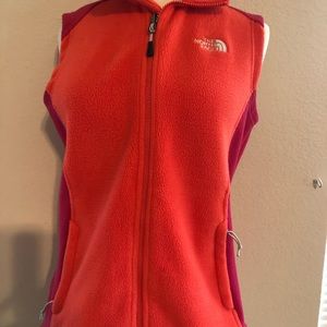 The North Face Orange/Hot Pink Women’s Vest SP